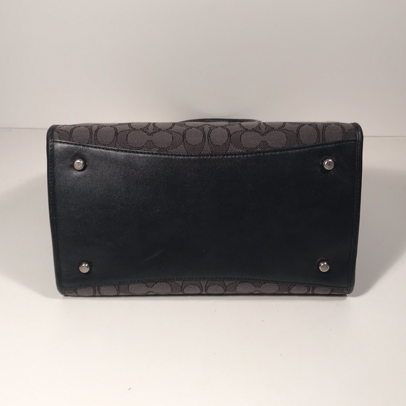 Coach Signature Square Dr Style Hand Bag - Picture 3 of 8